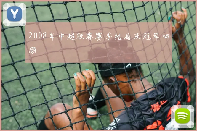 2008年中超联赛赛季结局及冠军回顾